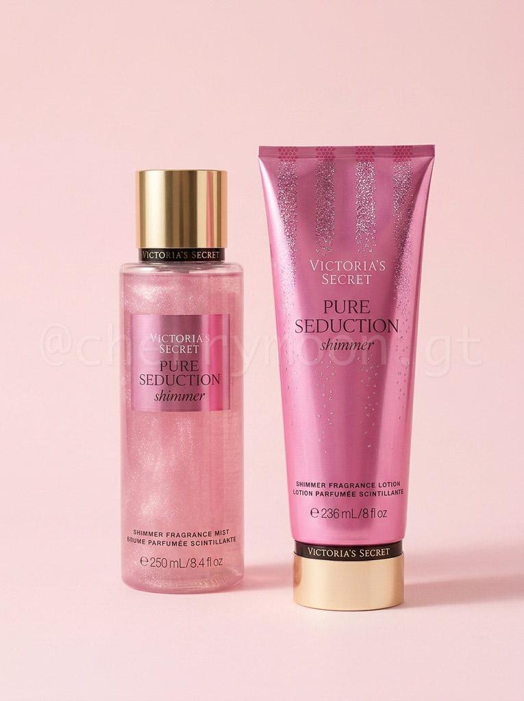 Pure Seduction Shimmer Duo: Crema y Body Mist de Victoria's Secret