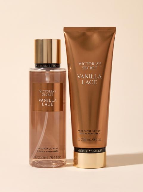 Vanilla Lace Duo: Body Mist y Crema de Victoria's Secret