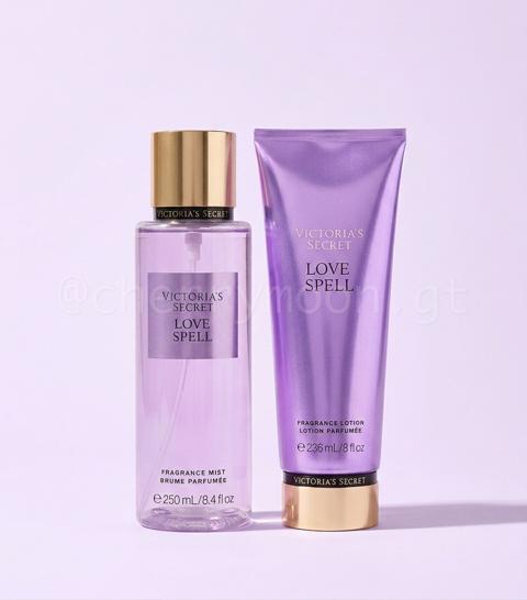 Love Spell Classic Duo: Crema y Body Mist de Victoria's Secret