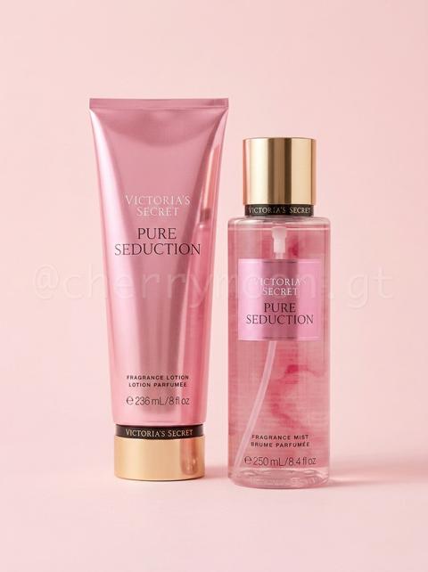 Pure Seduction Classic Duo: Body Mist y Crema de Victoria's Secret