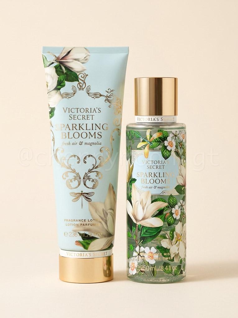 Sparkling Blooms Duo: Crema y Body Mist de Victoria's Secret