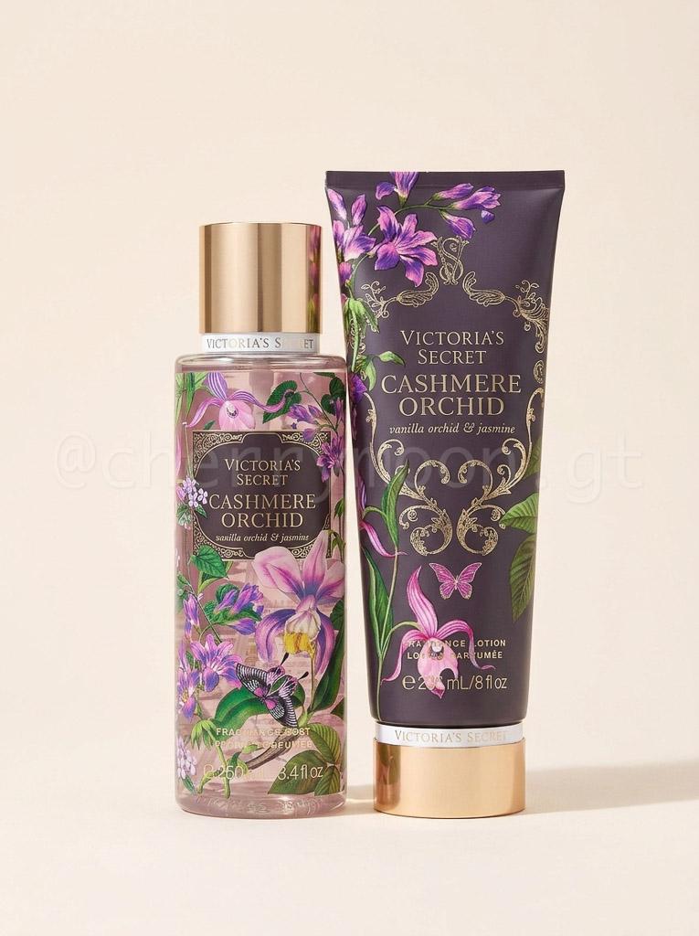 Cashmere Orchid Duo: Body Mist y Crema de Victoria's Secret