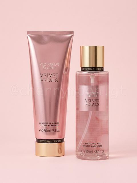 Velvet Petals Classic Duo: Crema y Body Mist de Victoria's Secret